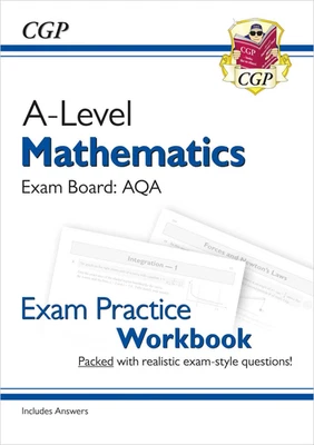 A-Level Maths AQA Exam Practice Workbook (Includes Answers): for the 2026 and 20 - Image 1 of 4