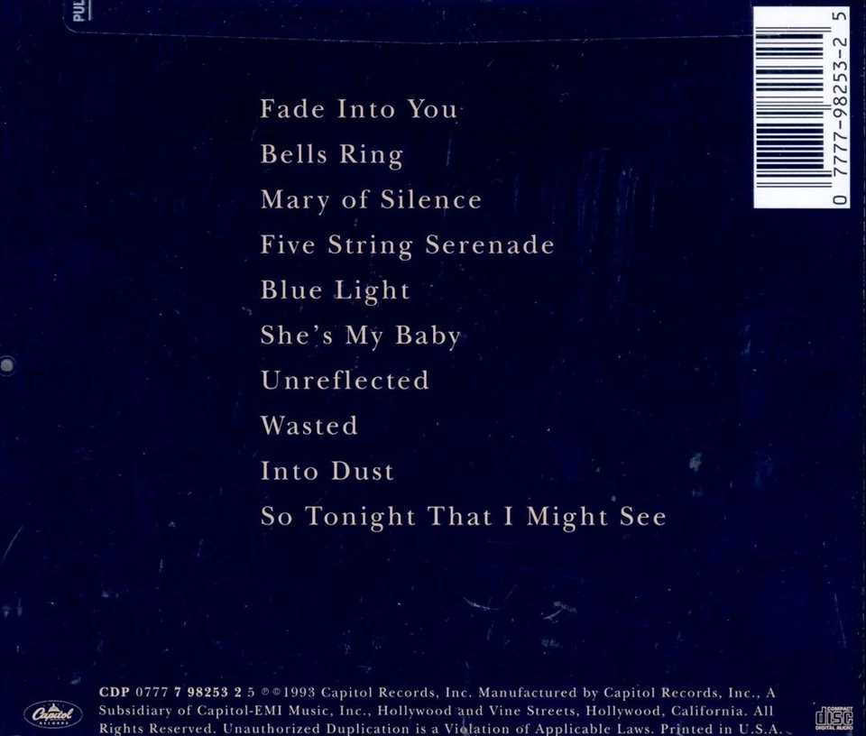 MAZZY STAR - SO TONIGHT THAT I MIGHT SEE NEW CD Foto 1 de 1