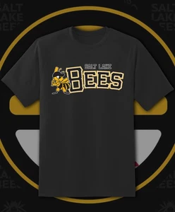 Camiseta Salt Lake Bees Texto Milb Equipo Logo Juvenil M - Adulto 6XL ¡Envío Rápido! - Imagen 1 de 3