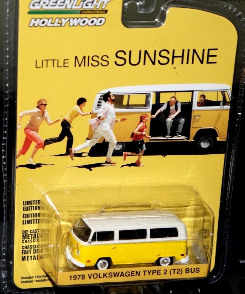 Greenlight Hollywood 1:64 Little Miss Sunshine 1978 Wolkswagen Type 2 (T2) Bus - Image 1 of 1