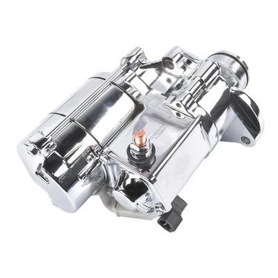 Starter Chrome for Harley-Davidson Road King Blackline Breakout CVO Cross Bones - Image 1 of 4