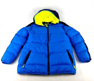 Champion VentureLoft Boys Extra Large (16-18) Blue Hoodie Puffer  - Picture 1 of 10