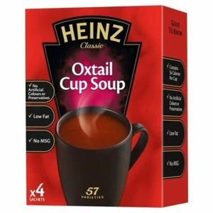 Heinz Oxtail Dry Cup Soup 62g - (PACK OF 4) - Picture 1 of 1