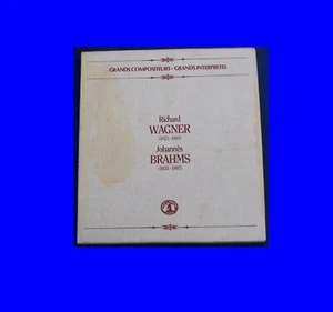 Grands Compositeurs Grands Interprètes Volume 6, Wagner Brahms 1986 4 Cassettes - Picture 1 of 2