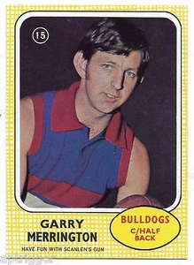 1970 Scanlens (15) Garry MERRINGTON Footscray  { MINT } - Picture 1 of 1