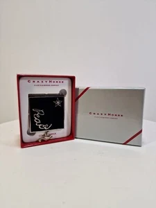 Liz Claiborne Crazy Horse Double Mirror Compact W/Box, A1 - Picture 1 of 7