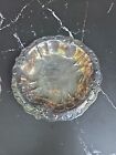 Candy Bowl Dish Nut Mint Round Orleans International Silver Co Silver-plate 7.5&quot;