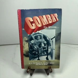 Vintage Lt. Col. Charles Hudson Signed Book "Combat He Wrote" First Edition - Picture 1 of 13