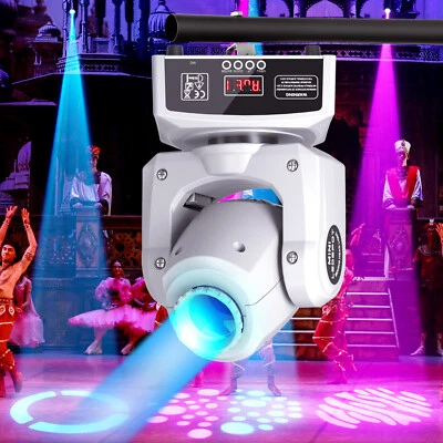 120W LED Moving Head Light RGBW Gobo Beam Stage DJ Disco Show DMX Spot Light - Image 1 of 4