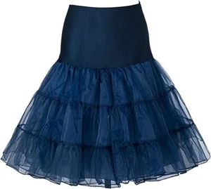 Boolavard 50's Petticoat Underskirt Retro Vintage 1950's Rockabilly White, - Picture 1 of 6