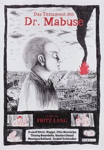 Póster sueco B1 de The Testament of Dr. Mabuse R2022 - Imagen 1 de 1