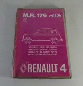 Manual de Taller / Guía de Reparación Renault R4 Carrocería Stand 09/1975 - Imagen 1 de 8