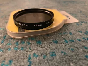 Quantaray 55mm Circular Polarizer lens filter C-P.L - Picture 1 of 1