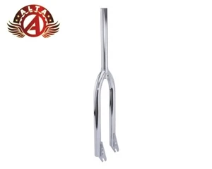 ALTA Bicycle 26" Beach Cruiser Bicycle Fork Steel 1-1/8" Threadless Chrome Steel - Picture 1 of 1