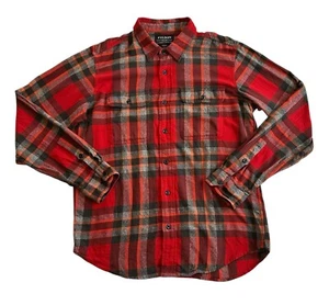 Filson Scout Hemd, rot / schwarz / flammen kariert, Herren M - Bild 1 von 9