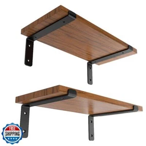 Skysen Heavy Duty 11.25" Soporte de Estante Flotante, Juego de 8, Montaje de Pared - Imagen 1 de 5