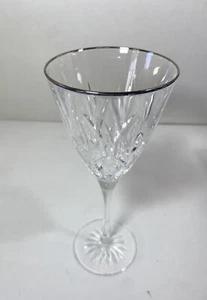 Set of 4 Crystal Wine Water Glasses 6 oz France Cristal d'Arques - Picture 1 of 5