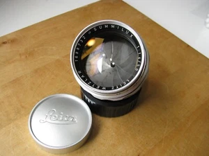 Early Leica 50mm Summilux f/1.4 V.1 Lens in Leica M Mount  **CLA'd**  **USA** - Picture 1 of 24
