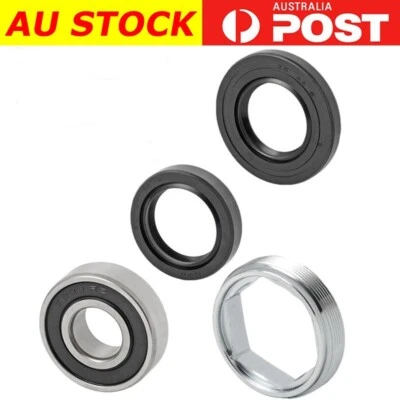 Steering Stem Bearing & Seal Holder Nut Kit For Yamaha Warrior Big Bear 350 400 - image 1 of 3