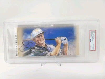 Jack Nicklaus Signed 1997 GTE Classic Cut PSA COA Certified Slabbed Auto BUF - Image 1 of 4