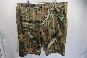Mossy Oak Beak Up Shorts Mens Size 40X11 Camouflage Camp Hunting - Picture 1 of 9