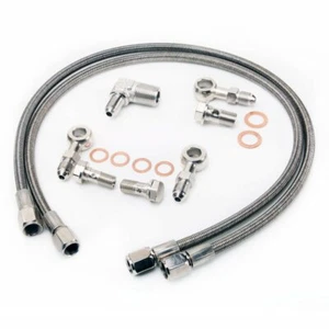 TRITDT Fits 300ZX w/ TRUST TD04H 15G / T518Z TD05H-18G Turbo Oil Feed Line Kit - Picture 1 of 1