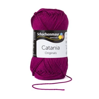 CATANIA von Schachenmayr - FUCHSIA (00128) - 50 g / ca. 125 m Wolle - Bild 1 von 4
