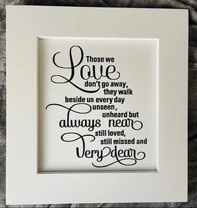 Memorial Bereavement Sympathy Sign - Bild 1 von 1