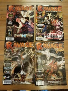 Ravage Magazine Lot Issues 1-4 CoolMiniOrNot - Picture 1 of 1