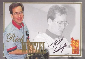 PRESSPASS 1996 VIP RICK WETZEL AUTOGRAMMKARTE - Bild 1 von 2
