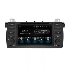 Android 13 Apple CarPlay Auto Radio for BMW E46 3 Series M3 GPS Sat Nav HeadUnit - Picture 1 of 9