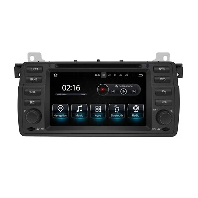 Android 13 Apple CarPlay Auto Radio for BMW E46 3 Series M3 GPS Sat Nav HeadUnit - Image 1 of 4
