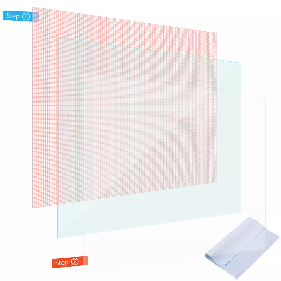 Schutzfolie für 10 - 10.1 Zoll Tablet klar Displayschutzfolie Universal Folie - Bild 1 von 4