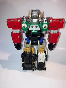 1999 Bandai Power Rangers Deluxe Super Train Megazord Lightspeed Rescue Read - Picture 1 of 12