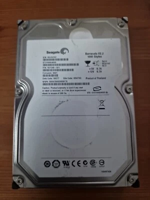 FESTPLATTE SEAGATE BARRACUDA ES.2 1TB 7200U/min 16MB SAS ST31000640SS 3.5'' Zoll - Bild 1 von 4