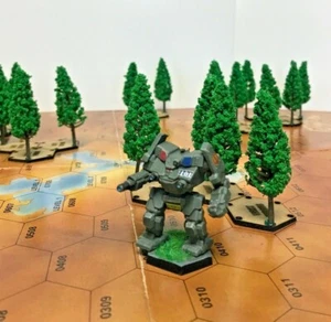 BattleTech/CityTech - Wood Hexes for Standard Battletech Map - Picture 1 of 7