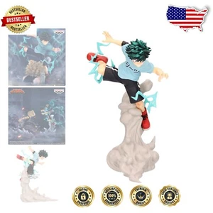 Official Izuku Midoriya Battle Figure - Perfect for My Hero Academia Collectors - Picture 1 of 9