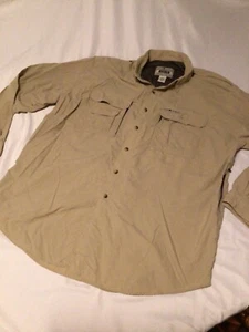 Hook & Tackle Fishing Shirt~AIR/X~50 UV Sun Protection~Mens XL~Nylon~VGC! - Picture 1 of 17