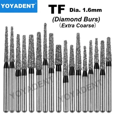 Высокоскоростной наконечник Dental FG Burs Extra Coarse Diamond Bur 1,6 мм 10 шт. - Изображение 1 из 4