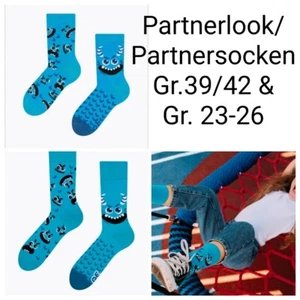 Socken Partnerlook Eltern & Kind #Monster - Bild 1 von 6