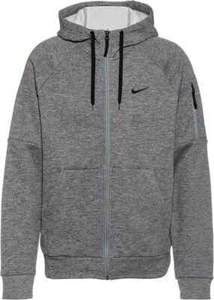 Nike Therma Fit Hoodie Fitness Full Zip Heather Grey Size XXL Tall DQ4830-063 - Picture 1 of 6