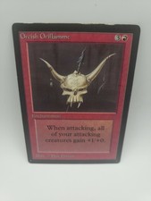 Orcish Oriflamme  x1 - Beta Edition -  MTG - Light Play (Copy 3 of 3)