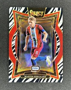 2024-25 Panini Select Fifa - Terrace Martin Odegaard #83 Zebra Prizm Norway  - Picture 1 of 2