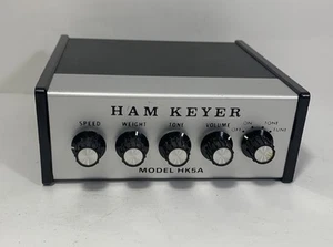 Vintage Ham Keyer Model HK5A CW Morse Code Unit -Untested Ham Radio Center, MO - Zdjęcie 1 z 7