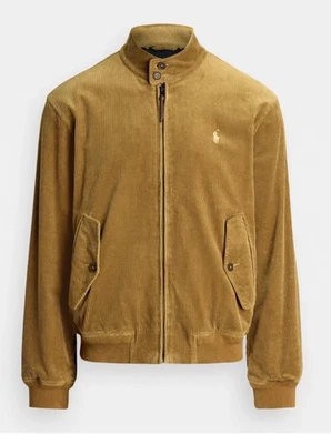 Polo Ralph Lauren Big & Tall TAN Corduroy Full Zip Windbreaker Style Jacket 3XLT - Image 1 of 4