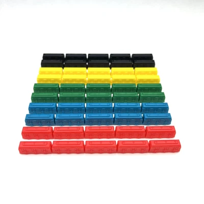 Juego de mesa Ticket to Ride 2016 7201 piezas de repuesto 50 vagones de tren de colores Foto 1 de 4