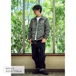 Chaqueta Coach Studio Ghibli Verde MNNK Para Hombre XL Princesa Mononoke Bordada Nueva Con Etiquetas - Imagen 1 de 6