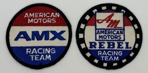 Vintage 70er Jahre American Motors runde bestickte Aufnäher - Bild 1 von 5