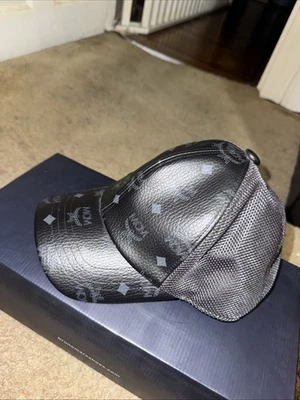 Gorra de béisbol negra estilo vintage con logotipo MCM gorra clásica de diseñador Foto 1 de 2