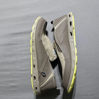 Columbia PFG Bahama Vent Slip On Boat Loafer Casual Shoes Kettle Taupe Men 12 - Image 1 of 4